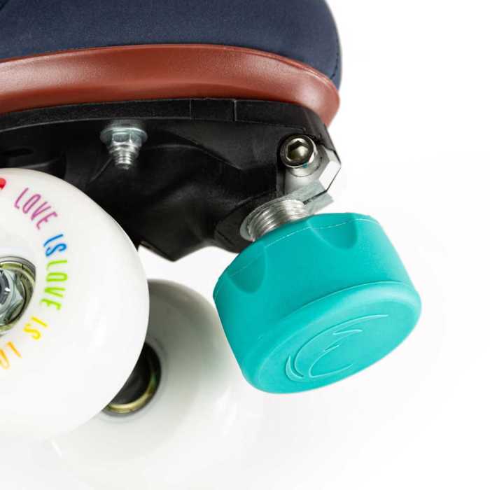 CHAYA Melrose Elite Love is Love Quad Roller Skates - Blue CHAYA Melrose Elite Love is Love Quad Patinia - Ble